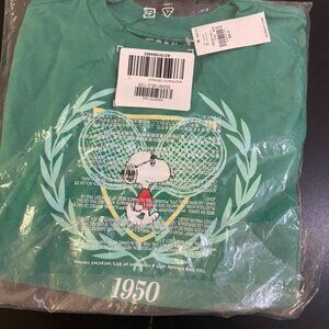 Kids Peanuts Tennis Club Graphic T size S (6-7)